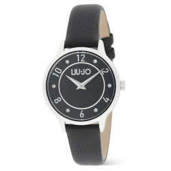 Orologio Donna Liujo Aura Lux TLJ2686 Cinturino in Pelle Nero