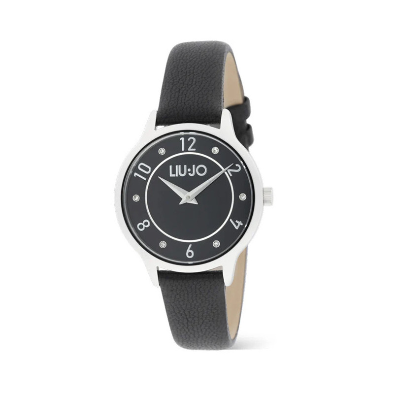 Orologio Donna Liujo Aura Lux TLJ2686 Cinturino in Pelle Nero