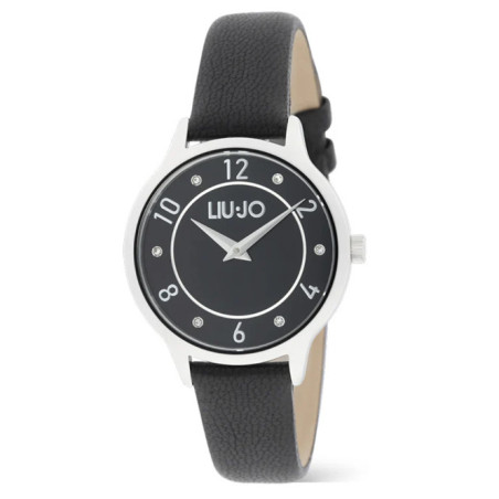 Orologio Donna Liujo Aura Lux TLJ2686 Cinturino in Pelle Nero