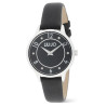 Orologio Donna Liujo Aura Lux TLJ2686 Cinturino in Pelle Nero