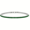 Bracciale Uomo Liujo MLJ557 Tennis Pietre Verdi