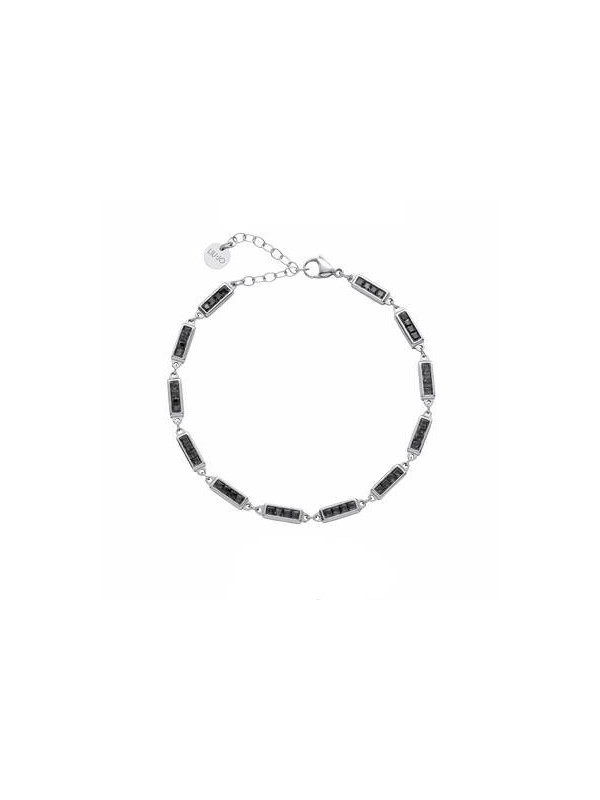 Bracciale Uomo Liujo MLJ618 Catena Acciaio Nero