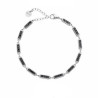 Bracciale Uomo Liujo MLJ618 Catena Acciaio Nero