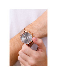 Orologio Cronografo Uomo LiuJo Evolve TLJ2127 in Acciaio Colore Oro Rosa 42mm