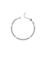 Bracciale Uomo Liujo LJ2986 in Acciaio Silver con Sfere