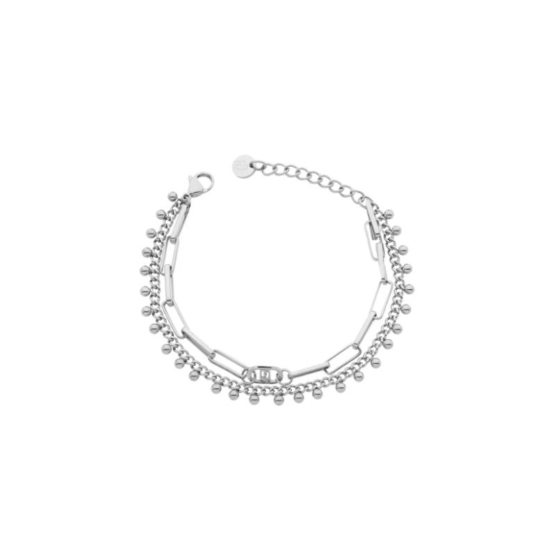 Bracciale Uomo Liujo LJ2999 in Acciaio Silver