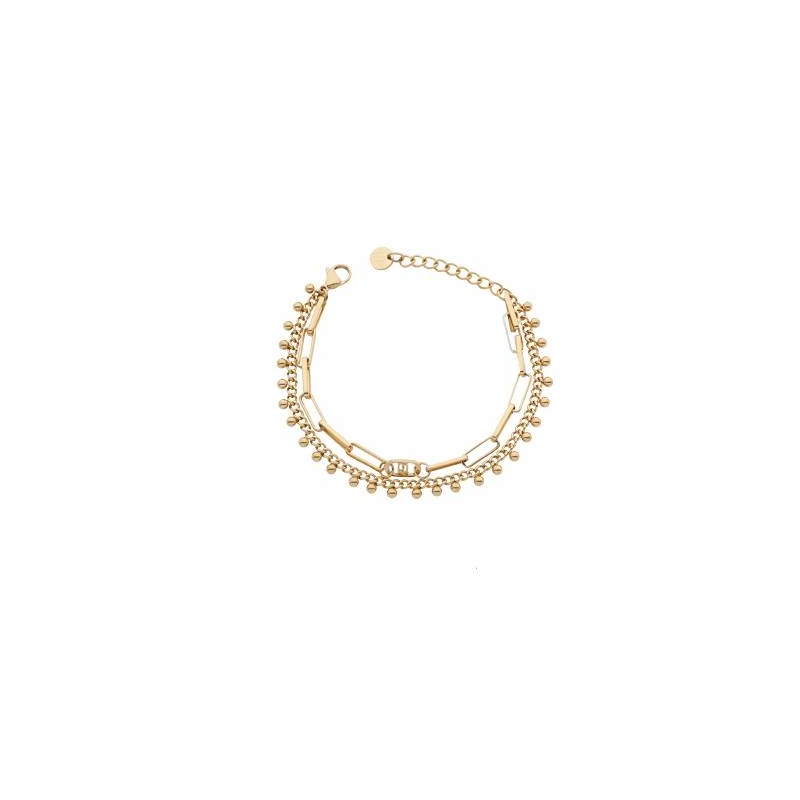 Bracciale Uomo Liujo LJ3004 in Acciaio Oro