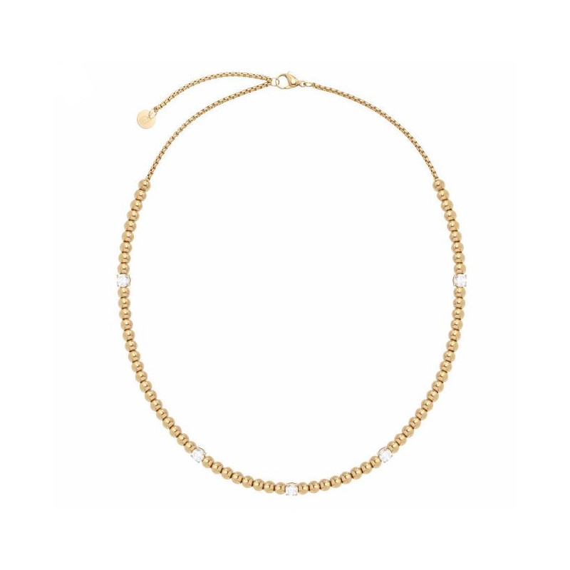 copia di Collana Donna Liujo LJ2982 Acciaio Oro con Perle Strass