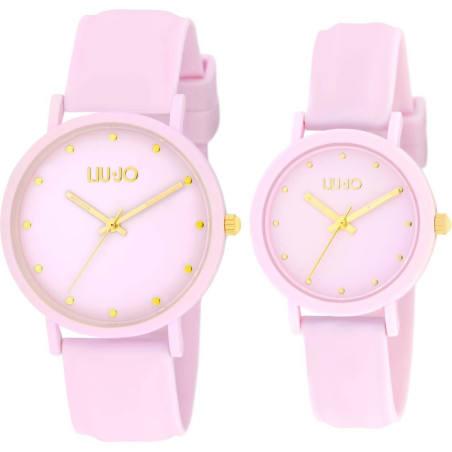 Liu Jo Mom And Me TLJ2209 Set Orologi Donna e Bambina Rosa
