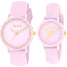 Orologio Solo Tempo Donna LiuJo TLJ2209 Mom And Me in Silicone Rosa 36 e 30mm