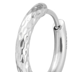 Mono Orecchino Unisex 33OR0111 Argento Diamantato 1,5 cm | Acquista Online