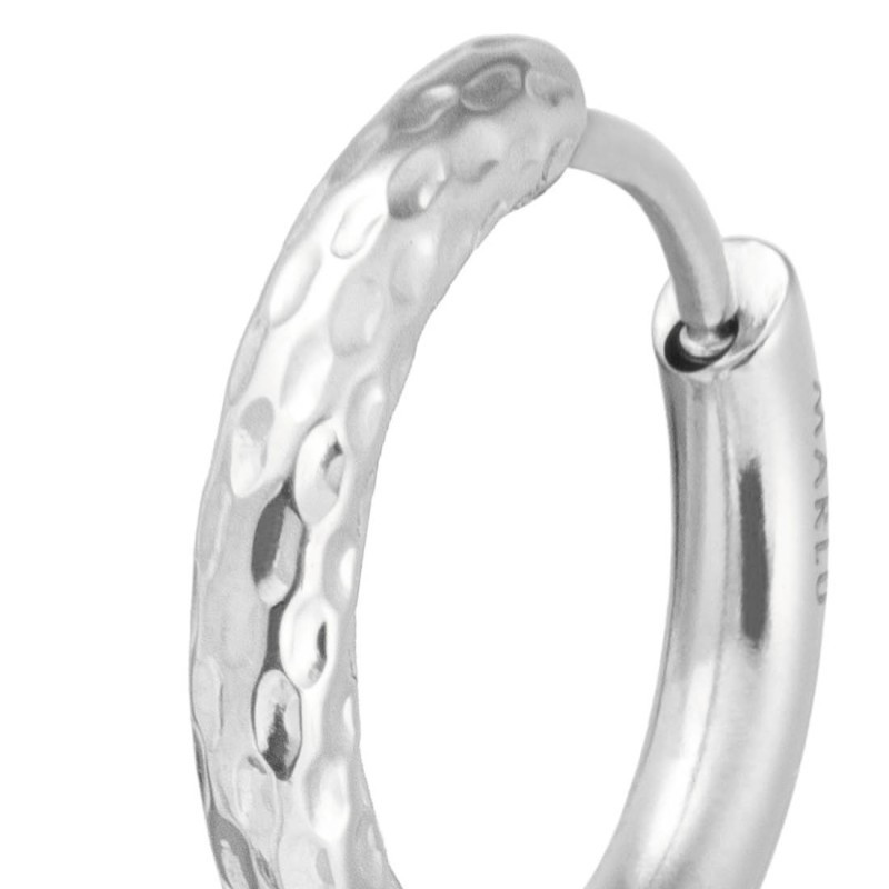 Mono Orecchino Unisex 33OR0111 Argento Diamantato 1,5 cm | Acquista Online