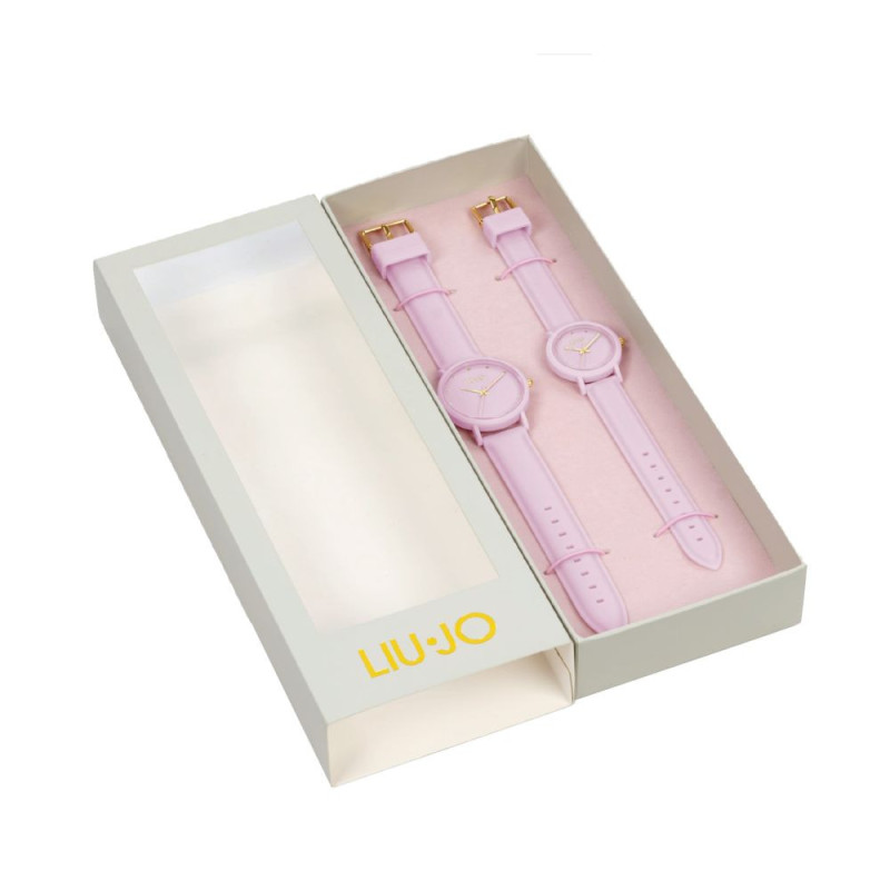 Liu Jo Mom And Me TLJ2209 Set Orologi Donna e Bambina Rosa