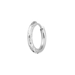 Mono Orecchino Unisex 33OR0111 Argento Diamantato 1,5 cm | Acquista Online