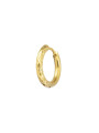 copy of copy of Mono Orecchino Marlù 33OR0110G cerchio 1,5 cm trama diamantata pvd oro