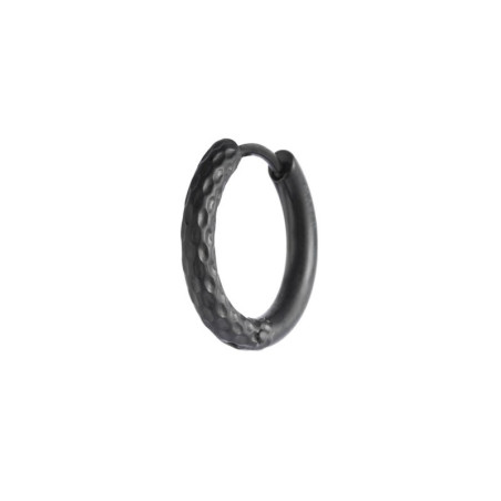 copy of copy of copy of Mono Orecchino Marlù 33OR0110G cerchio 1,5 cm trama diamantata pvd oro