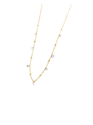 Collana Donna Marlù Be Woman 2CO0064G-W in Acciaio Pvd Oro con Sfere Colorate