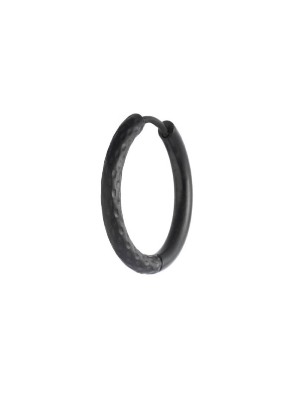 copy of copy of copy of copy of copy of copy of Mono Orecchino Marlù 33OR0110G cerchio 1,5 cm trama diamantata pvd oro