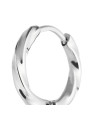 Mono Orecchino Donna Marlù 33OR0115 a cerchio ritorto 1,5 cm Silver