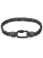 Bracciale Uomo Brosway Naxos Catena Acciaio 200mm BNX21A con Pvd Gun