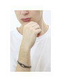 Bracciale Uomo Brosway Naxos Catena Acciaio 200mm BNX21A con Pvd Gun