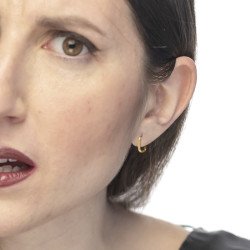 Mono Orecchino Donna Marlù 33OR0117G ovale 1,4 cm Oro