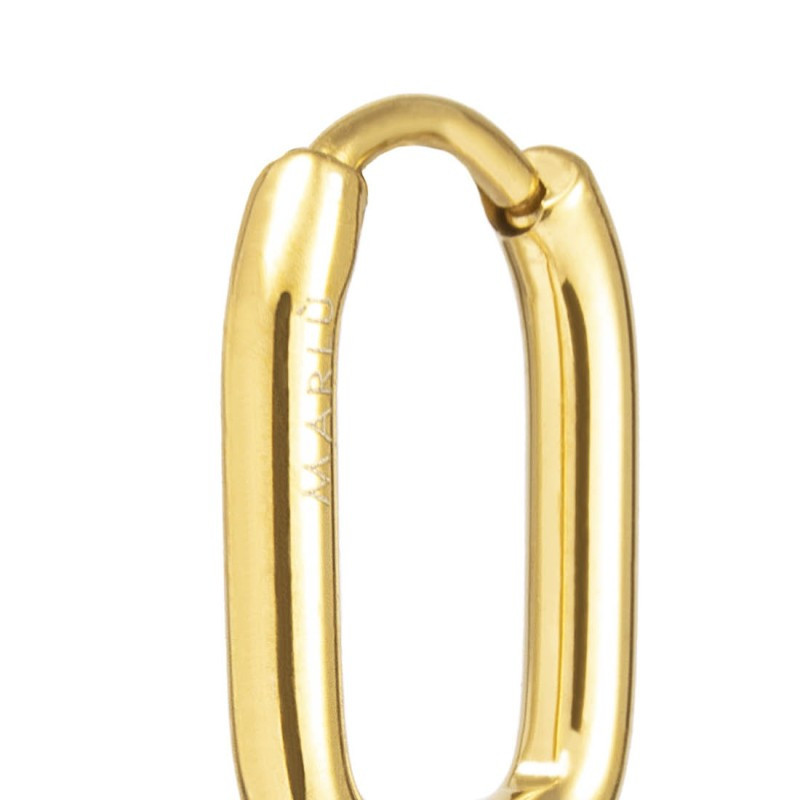 Mono Orecchino Donna Marlù 33OR01119G ovale 1,9 cm Oro