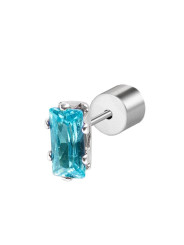 Mono orecchino Donna Marlù 31OR0002-AM Sparkles in Acciaio Silver con Zircone