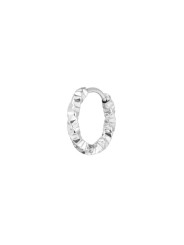 Mono Orecchino Donna Marlù 33OR0122 a cerchio ritorto 1,5 cm Silver