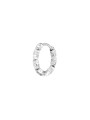 Mono Orecchino Donna Marlù 33OR0122 a cerchio ritorto 1,5 cm Silver
