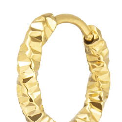 Mono Orecchino Donna Marlù 33OR0122G a cerchio ritorto 1,5 cm Oro