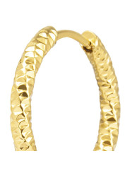 Mono Orecchino Donna Marlù 33OR0123G a cerchio ritorto 2,1 cm Oro
