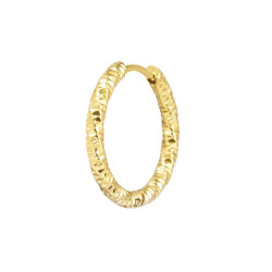 Mono Orecchino Donna Marlù 33OR0123G a cerchio ritorto 2,1 cm Oro