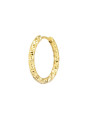 Mono Orecchino Donna Marlù 33OR0123G a cerchio ritorto 2,1 cm Oro