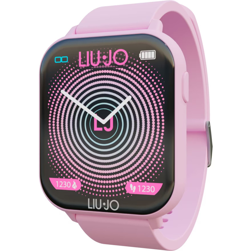 Orologio Smartwatch Donna Liujo SWLJ064 Voice in Silicone Colore Rosa Orologio Smartwatch Donna Liujo SWLJ064 Voice in Silicone Colore Rosa