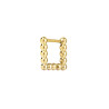 Mono Orecchino Donna Marlù 33OR0128 quadrato 1,1 cm trama con sfere Oro