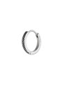 Mono Orecchino Uomo Marlù 33OR0131 Cerchio in Acciaio Silver