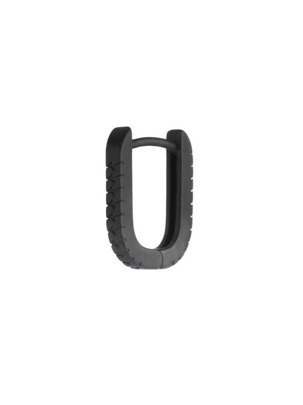 Mono Orecchino Donna Marlù 33OR0132N ovale 1,7 cm nero