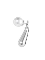 Mono Orecchino Donna Marlù 33OR0073 a lobo goccia 2,2 cm con chiusura perla