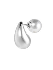 Mono Orecchino Donna Marlù  a lobo goccia 1,8 cm con chiusura perla