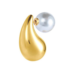 copy of copy of copy of copy of copy of Mono Orecchino Donna Marlù 33OR0073 a lobo goccia 2,2 cm con chiusura perla