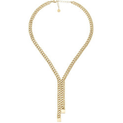 Collana Donna Liujo LJ2989 in Acciaio Dorato a Catena Essential
