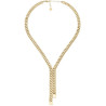 Collana Donna Liujo LJ2989 in Acciaio Dorato a Catena Essential