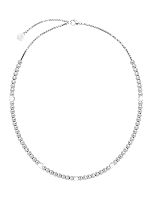 Collana Donna Liujo LJ2985 Acciaio Silver Sfere