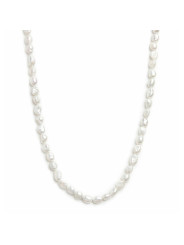 Collana Donna Marlù 30CN0006G-W in Acciaio Oro con Perle Bianche