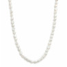 Collana Donna Marlù 30CN0006G-W in Acciaio Oro con Perle Bianche