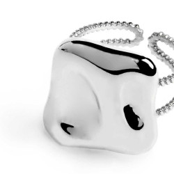 Anello Donna Marlù 33AN0042-M Quadrato in Acciaio Silver