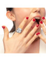 copy of copy of copy of copy of copy of copy of copy of Anello Donna Marlù 33AN0040-M con cuore irregolare Acciaio Oro