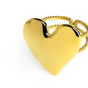 Anello Donna Marlù 33AN0043G-S Cuore in Acciaio Oro