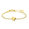 Bracciale Donna Marlù 33BR0053G in Acciaio con Cuore Oro